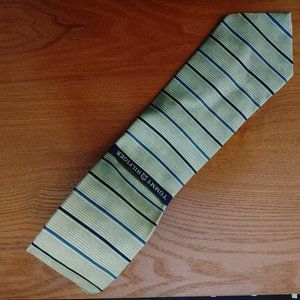 Tommy Hilfiger Men's Silk Gold Tie